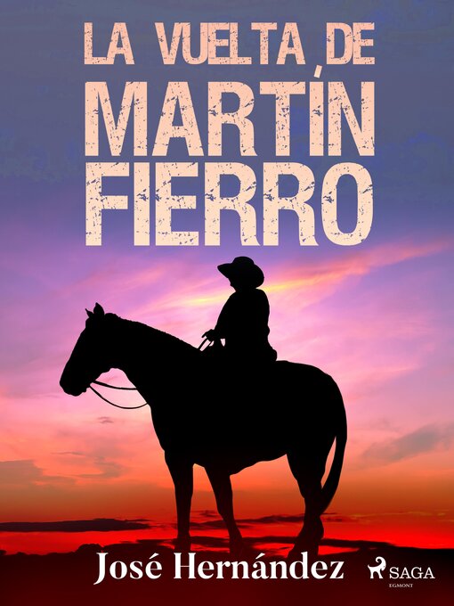 Cover image for La vuelta de Martín Fierro